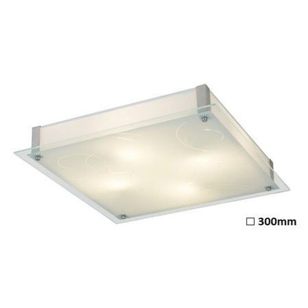Plafon LED Lampa Sufitowa Oprawa Ścienna Natynkowa 12W Biały Nowoczesny Dena Rabalux