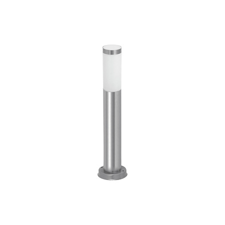 Lampa Ogrodowa Słupek Zewnętrzny Stojący E27 IP44 Chrom Nowoczesny Inox torch Rabalux