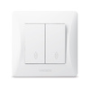 Przełącznik Włącznik Schodowy 2-biegunowy 10A Natynkowy Biały BINERA VIDEX