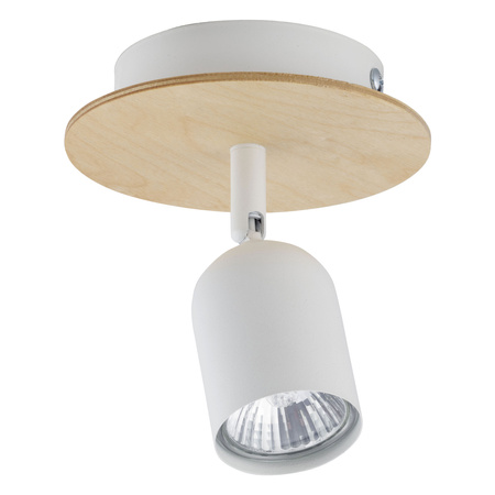 Lampa Sufitowa TOP WOOD Spot Biała Drewniana Klasyczna GU10 3294 TK Lighting