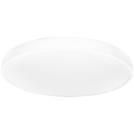 Plafon LED Lampa Sufitowa Natynkowa 80W 4000K CRI>85 HOUSTON Biała 80cm