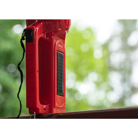 Latarka Akumulatorowa 2w1 400 lm Światło Boczne i Ładowanie Solarne VA0123 VAYOX