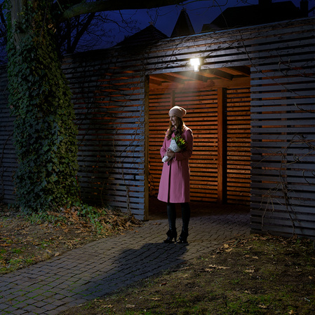 Naświetlacz LED Reflektor Zewnętrzny Lampa 50W 4500lm 3000K IP44 Szary Z Czujnikiem Ruchu i Zmierzchu Endura Ledvance