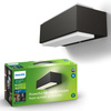 Kinkiet Ogrodowy Lampa Elewacyjna Zewnętrzna LED 9W 1000lm 4000K IP44 Antracyt Stratosphere Philips