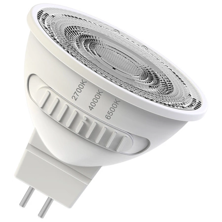Żarówka LED MR16 Reflektor GU5.3 5.6W = 45W 550lm 2700 - 4000 - 6500K CCT 12V 36° SUPERSTAR Osram