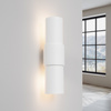 Lampa Ścienna Kinkiet 2x E27 Biała Flash Blue Sapphire SL.1674 Sollux
