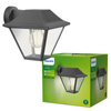 Kinkiet Ogrodowy Lampa Elewacyjna Zewnętrzna LATARNIA E27 IP44 Antracyt Alpenglow Philips