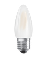 Żarówka LED E27 B35 4,8W = 40W 470lm 2700K Ciepła 300° Filament OSRAM SUPERSTAR Ściemnialna