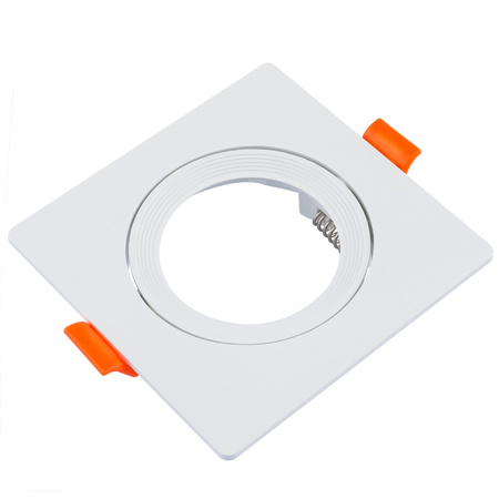 Oprawa Halogenowa Podtynkowa Ruchoma Kwadratowa Biała GU10 MR16 VENTUS Lumiled