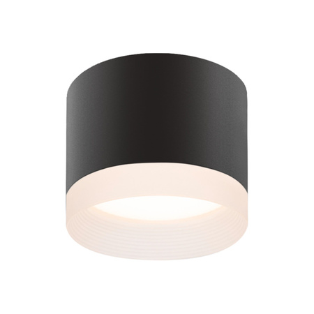 Oprawa Natynkowa SPOT Lampa Sufitowa Punktowa 1x GX53 Czarna Videx