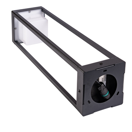 Lampa Ogrodowa Słupek Zewnętrzny Stojący LED 12W 3000K 60cm Czarny QUERCUS LUMILED