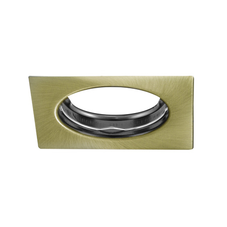 Oprawa sufitowa RUCHOMA OPIN GOLDLUX (Polux) KWADRAT STAL PATYNA