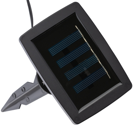 Girlanda Solarna Ogrodowa 20x LED Łańcuch Świetlny Ozdobne Kuleczki 5.8m