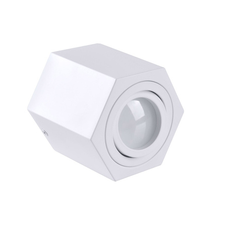 Oprawa natynkowa sufitowa Hexagon GU10 LED ruchoma SPOT biała