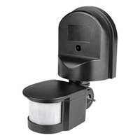 Czujnik Ruchu Zewnętrzny PIR IP44 Czarny