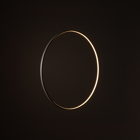 Lampa Sufitowa Wisząca LED 21W 660lm 3000K Ciepła Oliwkowa Nowoczesna CIRCOLO LED M 11401 Nowodvorski