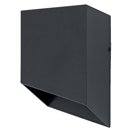 Kinkiet Ogrodowy Lampa Elewacyjna Zewnętrzna LED 5W 320lm 3000K Ciepła Szary IP54 Endura Osram