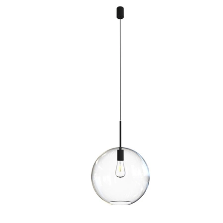 Lampa Sufitowa Wisząca E27 Czarna Nowoczesna SPHERE XL 7846 Nowodvorski