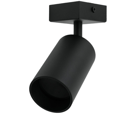 Lampa sufitowa QUALIS SPOT Reflektor Oprawa Halogenowa GU10 Czarna