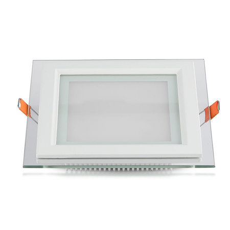 Panel LED Podtynkowy wpuszczany 12W 4000K Kwadratowy FLICKER FREE VT-1202G V-TAC