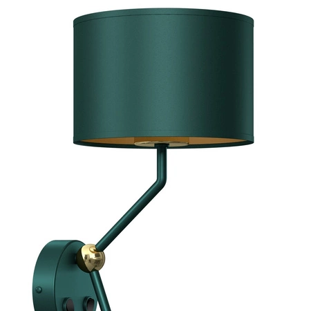 Lampa Ścienna Kinkiet VERDE Zielona + 1x mini GU10 Milagro