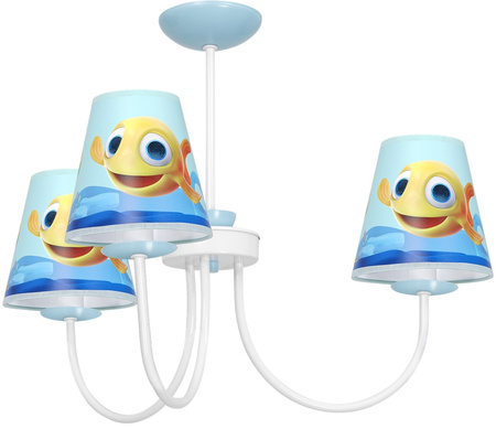 Lampa Sufitowa Żyrandol RYBKA MiniMini 3xE14 Milagro