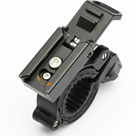 Uchwyt Rowerowy na Kierownicę Do Lampy Latarki Uniwersalny VIDEX