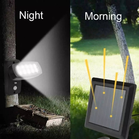 Naświetlacz Solarny LED 2W z czujnikiem ruchu VOLTENO
