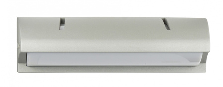 Lampa Ogrodowa Zewnętrzna Elewacyjna KINKIET LED Nelly 91012C AL E27 Su-Ma