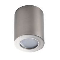 Oprawa Sufitowa Reflektor Spot Tuba LED Halogenowa GU10 Okrągła Nikiel IP44 Sani Kanlux