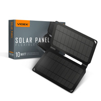 Przenośna Ładowarka Solarna Kabel USB 3w1 100cm 10W IP68 VIDEX