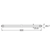 Świetlówka LED G13 T8 6.6W = 18W 450lm 2500K Ciepła 100° 60cm LED TUBE EM FLUORA Osram
