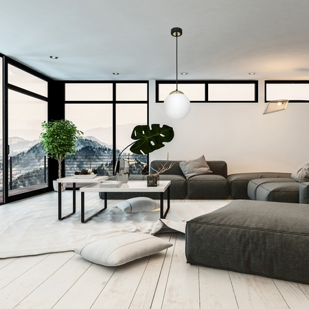 Lampa wisząca SPARTA 1xE27 Biała Kula Złote Elementy Milagro MLP6495 Metal + Szkło