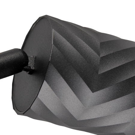 Oprawa Ścienno-Sufitowa Reflektor Punktowy 2x GU10 Czarna Złota ARRAS Sanico Goldlux