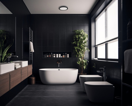 Plafon Led Sufitowy Lampa Ścienna Natynkowa CCT IP65 20W Czarna Kanlux