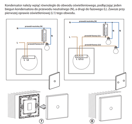 Włącznik Dotykowy Pojedynczy z Kondensatorem Czarny Tuya Smart WiFi Sanico Goldlux
