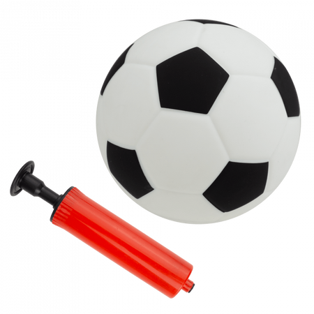 Lampka Nocna Dziecięca LED 0.5W 3000K Ciepła + Wielokolorowa RGB Akumulatorowa 600mAh Czarny Biała PIŁKA MARY'S