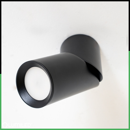 Lampa Sufitowa Plafon SPOT TUBA Reflektor Oprawa Halogenowa Skośna GU10 TABULA LUMILED