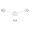 Żyrandol Lampa Oprawa Wisząca Sufitowa Dekoracyjny 3x GX53 Biały Masterled