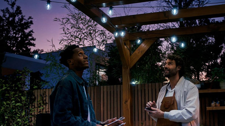 Girlanda Ogrodowa Zewnętrzna 14m IP65 20LED RGB SMART Inteligentna Bluetooth ZigBee White and Color Ambiance Festavia Philips HUE