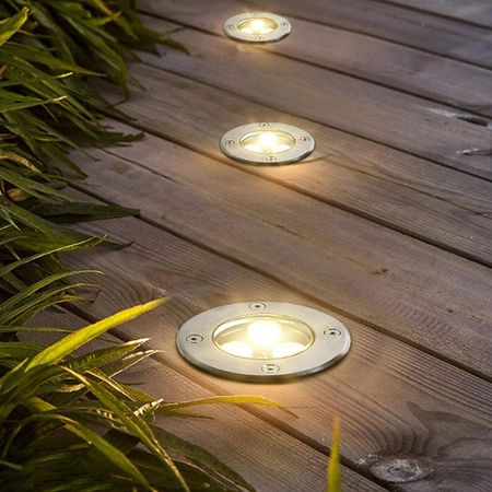 Oprawa Najazdowa Lampa Dogruntowa Wpuszczana GU10 IP65 IK09 Okrągła CATIO 2 LUMILED