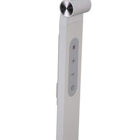 Lampa Podłogowa LED Biurkowa 13W 700lm CCT 120° Biała Ściemnialna Ferrara Sanico Goldlux