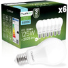 6x Żarówka LED E27 A65 15W = 125W 2025lm 6500K Zimna 260° LUMILED