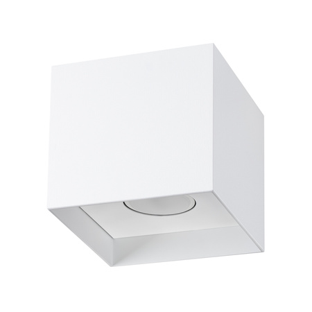 Lampa Sufitowa Oprawa Natynkowa Spot GU10 Kwadratowa Biała Minimalistyczna Hati Sollux
