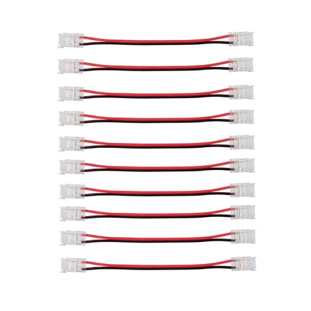 Łącznik do Taśmy LED Spinka Jednostronna P8 14.1cm 12-24V CON Kanlux 10szt.