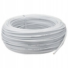 Przewód Kabel OWY H05VV-F 300/500V 2x2,5mm Biały 1m ELEKTROKABEL