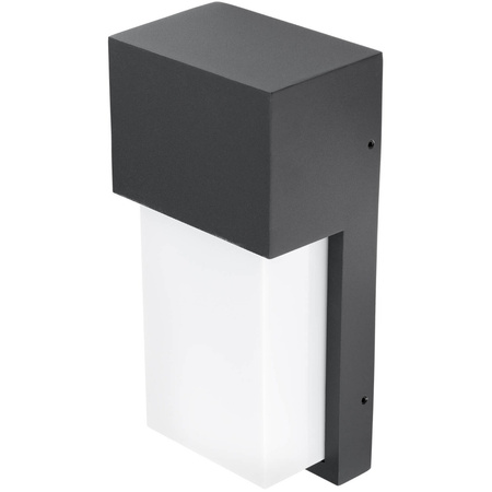 Lampa Ogrodowa Ścienna Kinkiet Elewacyjny Zewnętrzny MIRIA E27 IP44 270° Czarna