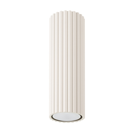 Lampa Sufitowa Reflektor Tuba Spot 1x GU10 Beżowa Karbon Deep Space SL.1588 Sollux