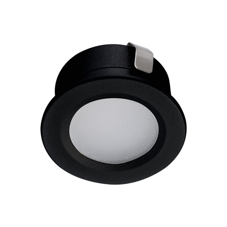 Oprawa Akcentowa Lampa Sufitowa Podświetlająca Oczko LED 1W 30lm 6500K Zimna 105° Okrągła Czarna IP65 Imber Kanlux