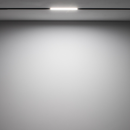 Reflektor Szynowy Lampa do Szynoprzewodów 1-fazowy LED 9W 440lm 4000K Neutralna Czarny Industrialna LVM LINE 10651 Nowodvorski